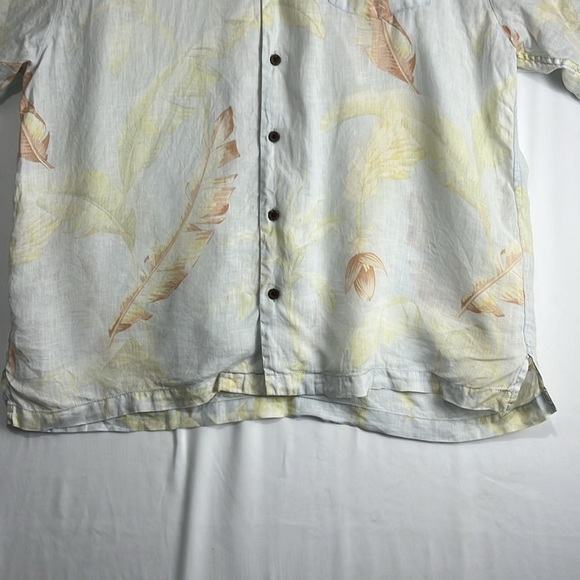 Tommy Bahama Linen Blend Cool Summer Floral Shirt - Picture 2 of 9
